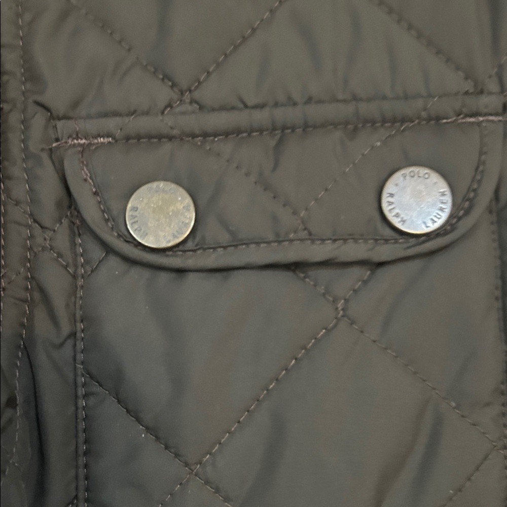 Ralph Lauren Quilted Shirt Jacket in Black,firm price - Picture 4 of 16